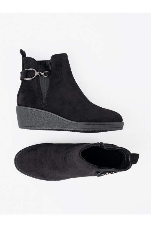 seemisnakhsed lumesaapad Mustad z elastyczną wstawką