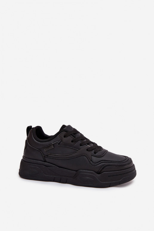 Naistel mustad Sneakers mudel kingad platvormiga Big Star SS274589 HI-POLY SYSTEM