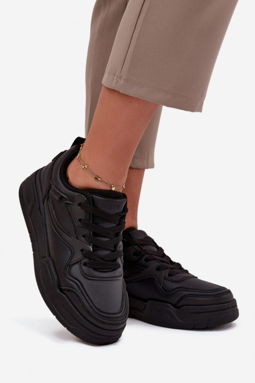 Naistel mustad Sneakers mudel kingad platvormiga Big Star SS274589 HI-POLY SYSTEM
