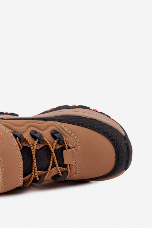 jalanõud nööpidega lumesaapad Laste jalanõud krõpsudega kinnitatav Big Star SS374012 pruunid värvi jalanõud nööpidega lumesaapad Laste jalanõud krõpsudega kinnitatav Big Star SS374012 pruunid värvi