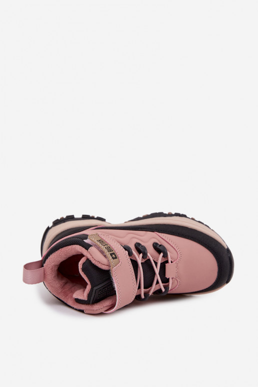 jalanõud nööpidega lumesaapad Laste jalanõud krõpsudega kinnitatav Big Star SS374011 Tumeroosad värvi jalanõud nööpidega lumesaapad Laste jalanõud krõpsudega kinnitatav Big Star SS374011 Tumeroosad värvi