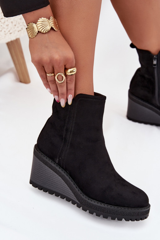 voodriga Naiste poolsaapad  Z u Must Mavona