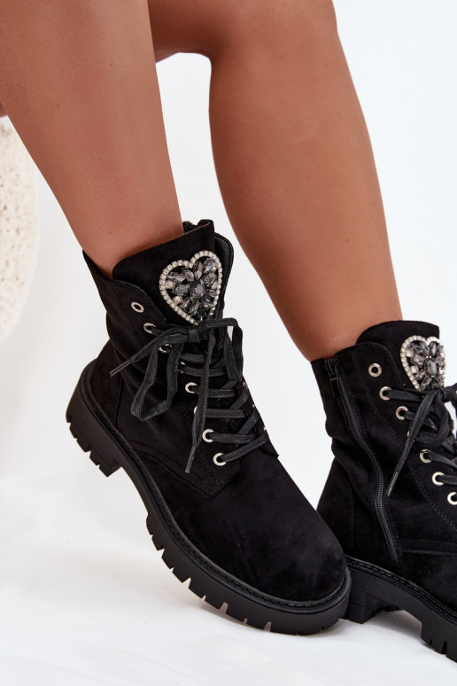 saapad  voodriga owe Must Miryssa