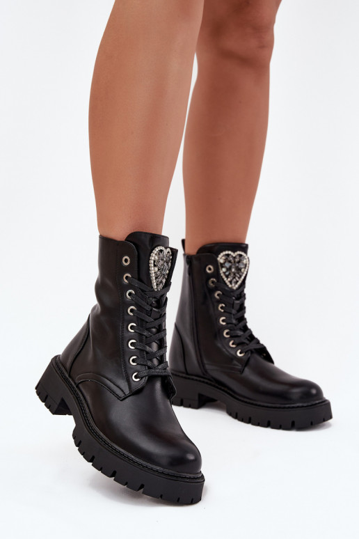 saapad  voodriga Eko   Must Miryssa