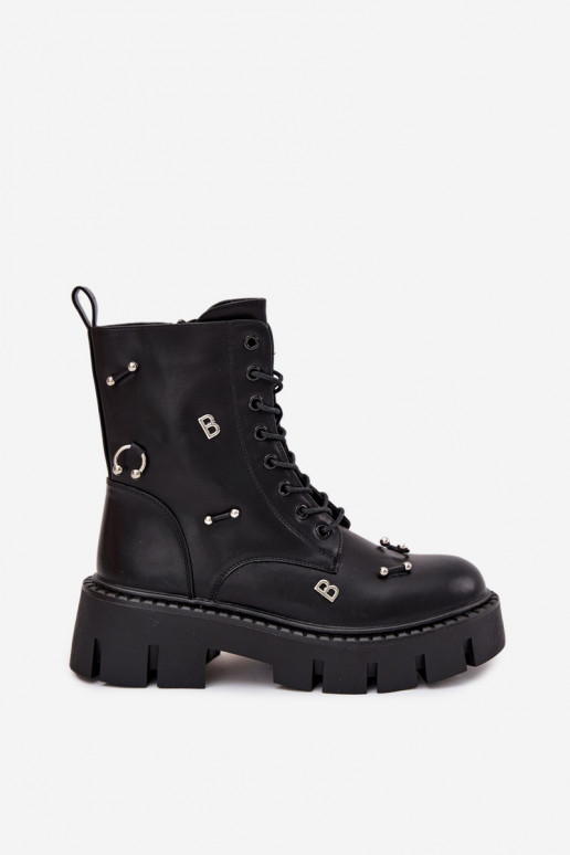 saapad   voodriga Must Lunea