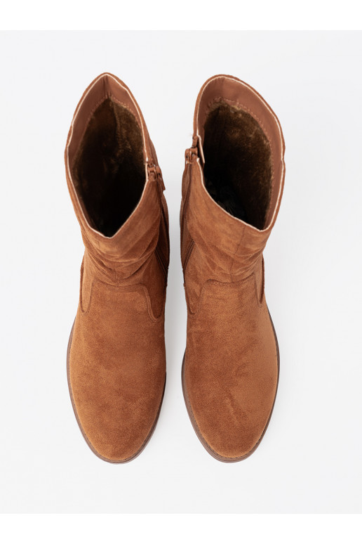 Pruunid värvi lumesaapad 