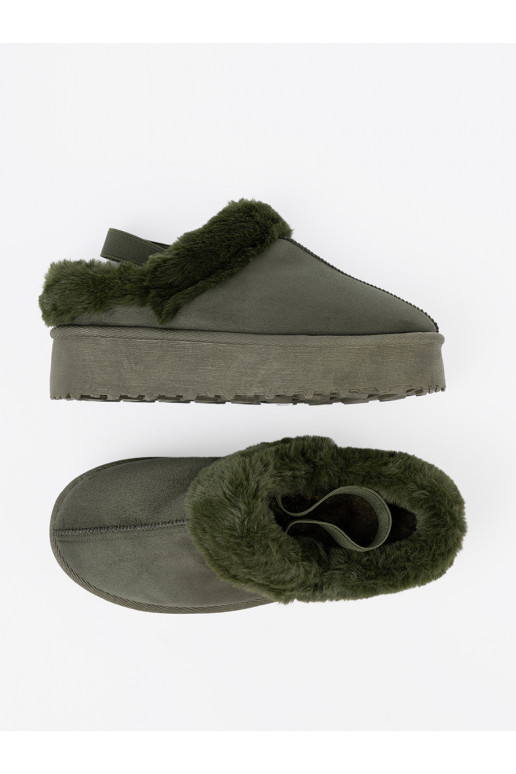 khakivärvi kingad a'la Naiste lumesaapad karusnahaga