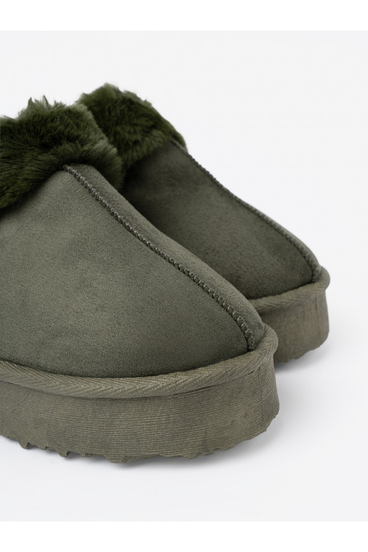 khakivärvi kingad a'la Naiste lumesaapad karusnahaga