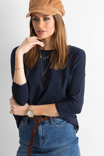 Aprillikuu tumesinine pluus