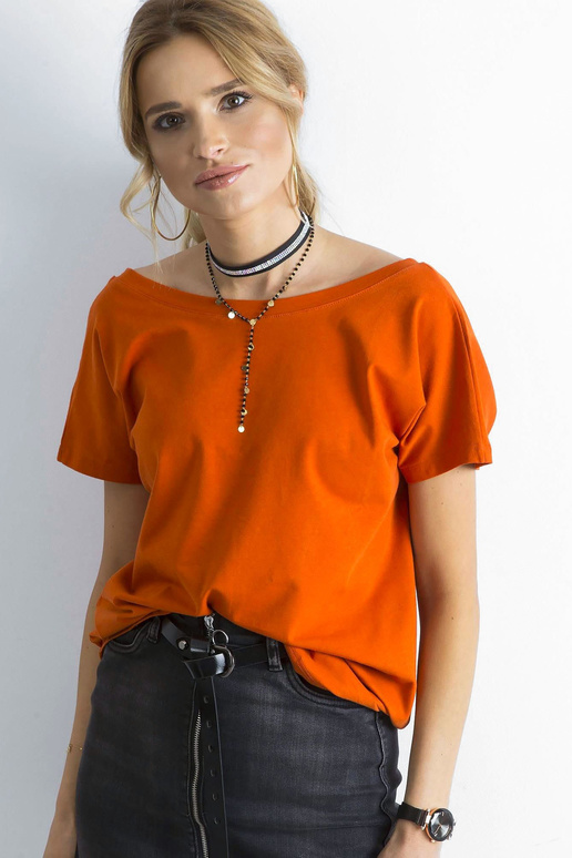 Tumeoranž naiste Fire T-särk