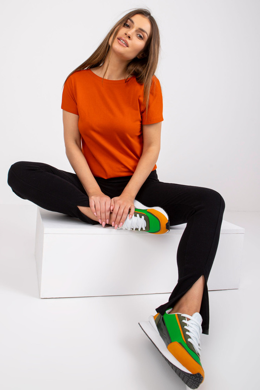 Tumeoranž naiste Fire T-särk