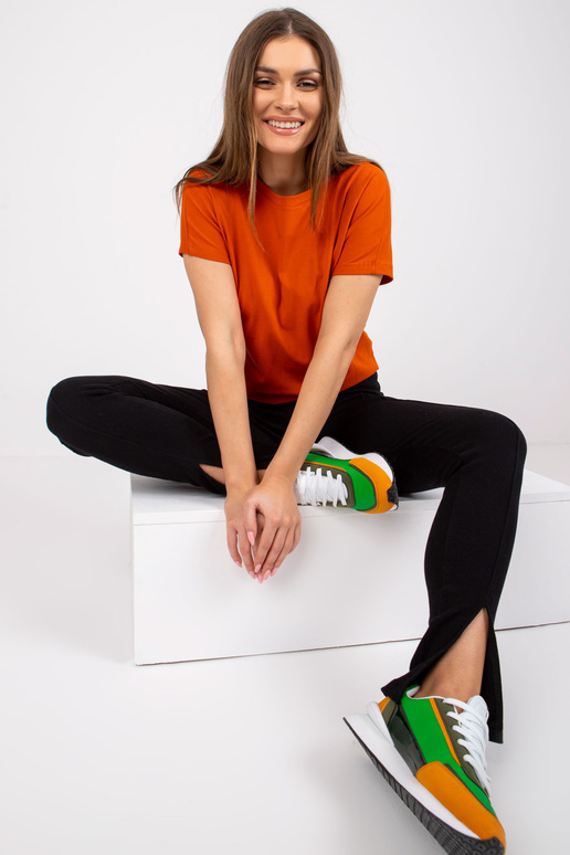 Tumeoranž naiste Fire T-särk