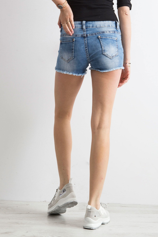 Sinised pärlitega teksapüksid