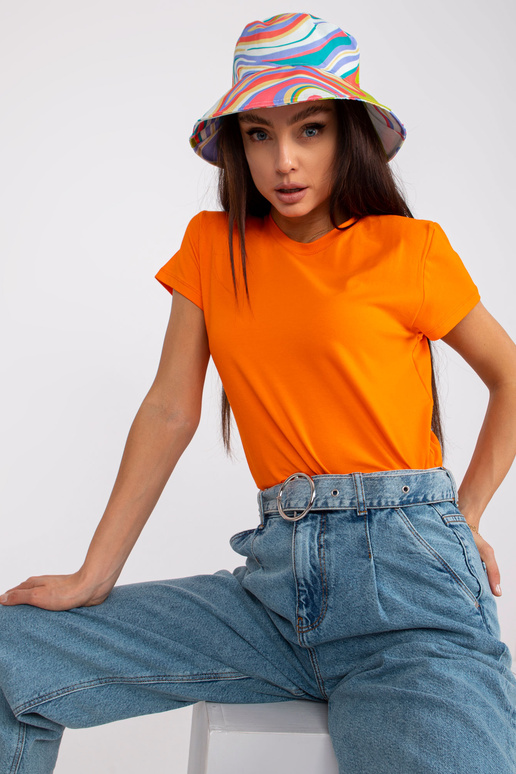 Fluo oranž naiste Peachy puuvillane...