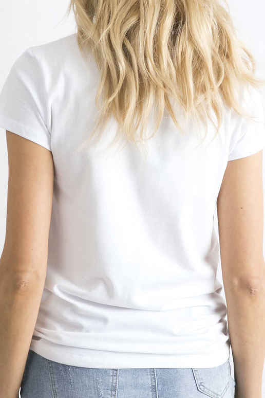 Virsikuvärvi valge T-särk Virsikuvärvi valge T-särk