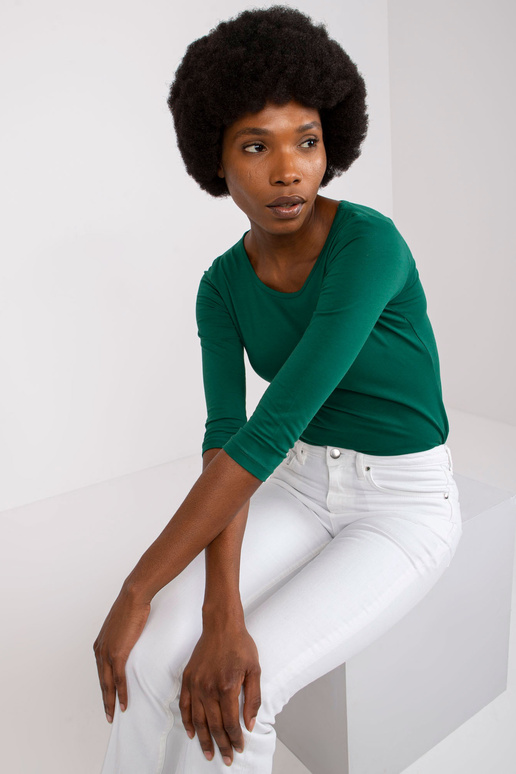 Tumeroheline Mona puuvillast põhipluus