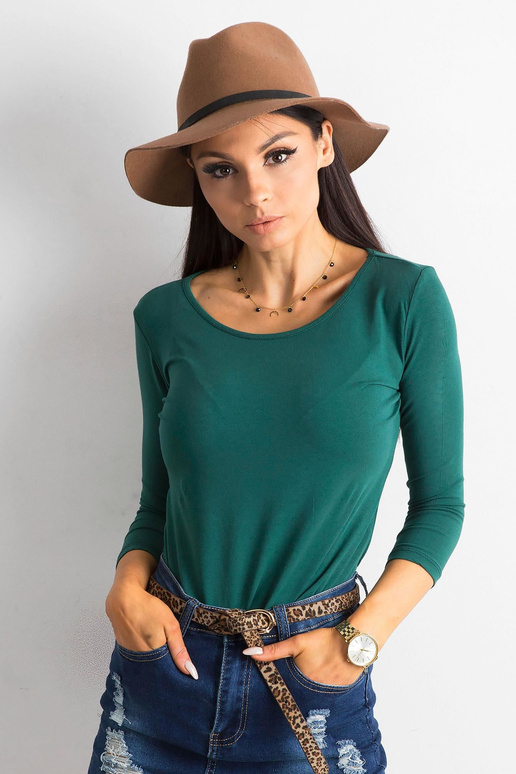 Tumeroheline Mona puuvillast põhipluus