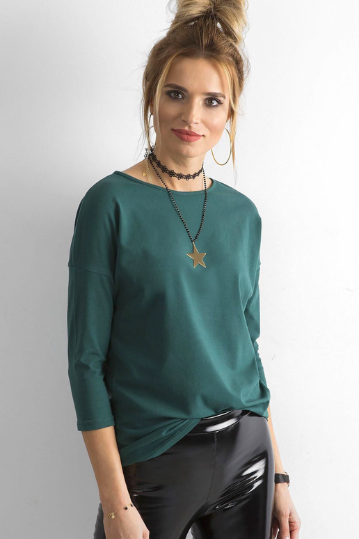 Aprillikuu tumeroheline pluus