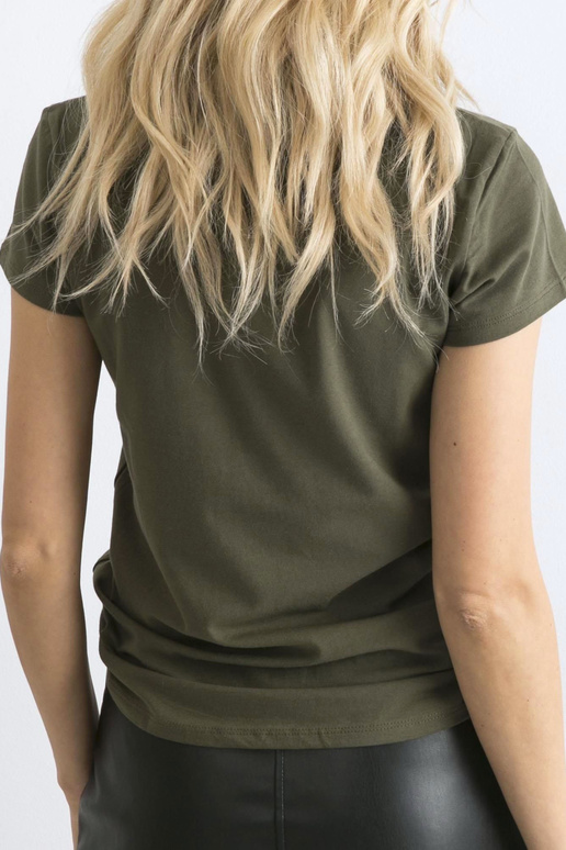 T-shirt-RV-TS-4623.99-ciemny khaki T-shirt-RV-TS-4623.99-ciemny khaki