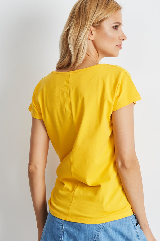 Kollane T-särk Circle