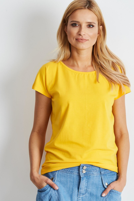Kollane T-särk Circle