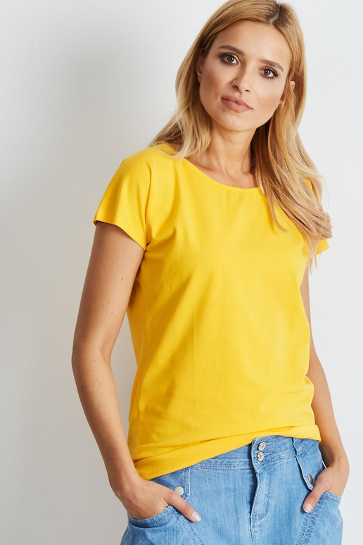 Kollane T-särk Circle