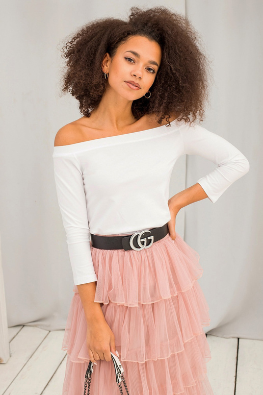 Lihtne valge hispaania pluus Live'ilt