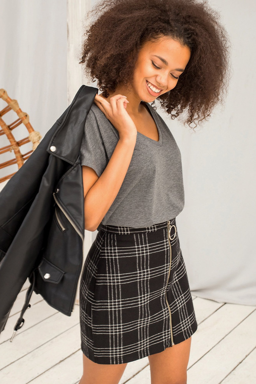 Tumehall melanž t-särk Emory