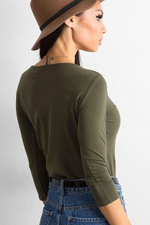 Khaki värvi pluus Mona
