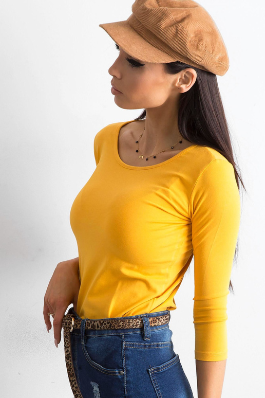 Tumekollane Mona puuvillane pluus