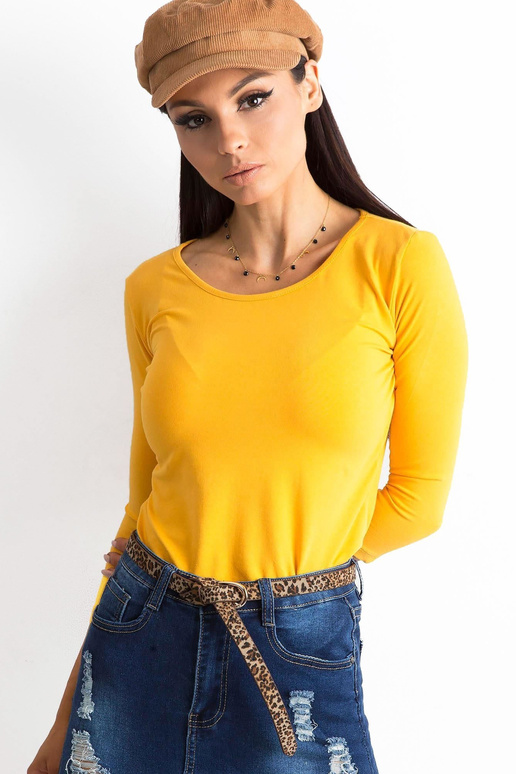 Tumekollane Mona puuvillane pluus