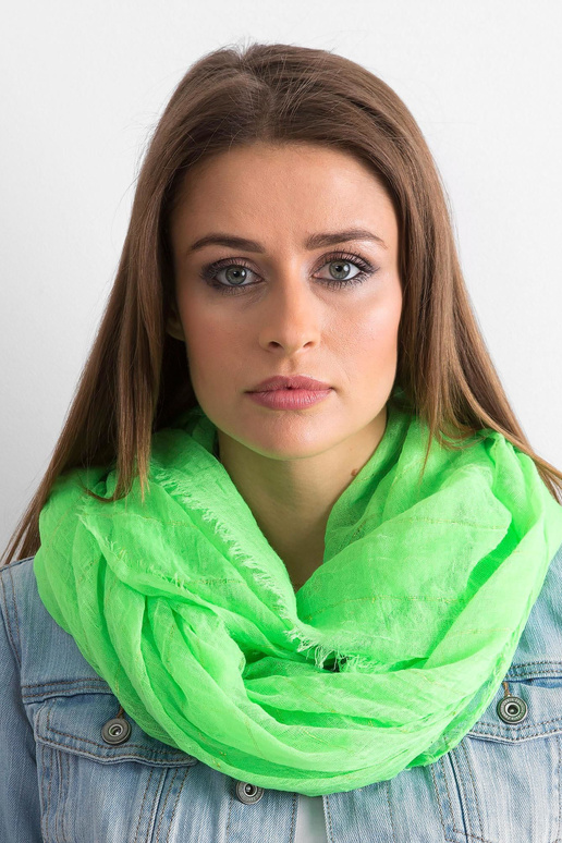 Fluo roheline metallniidiga sall