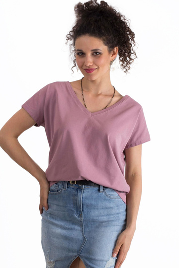 Määrdunud roosa t-särk Emory