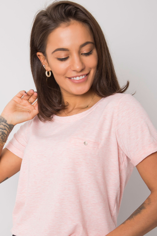 Roosa melanž Transformatiivne T-särk