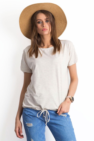 Beež melanž Curiosity t-särk 2