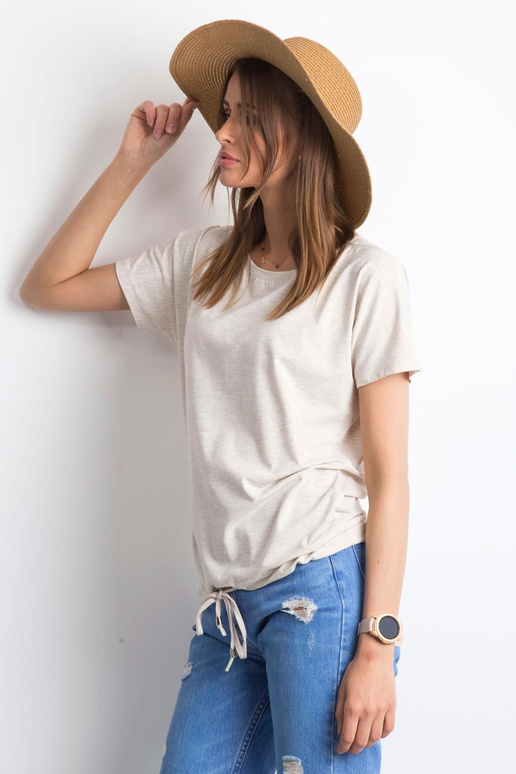 Beež melanž Curiosity t-särk