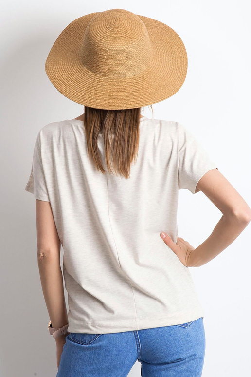 Beež melanž Curiosity t-särk