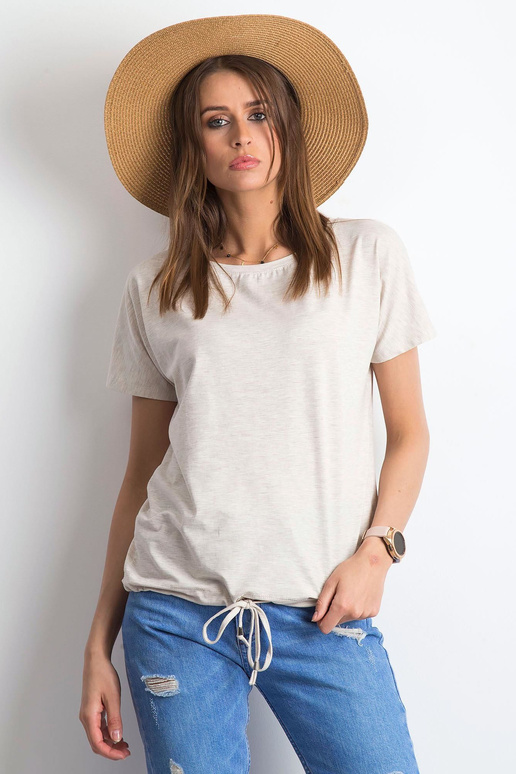 Beež melanž Curiosity t-särk