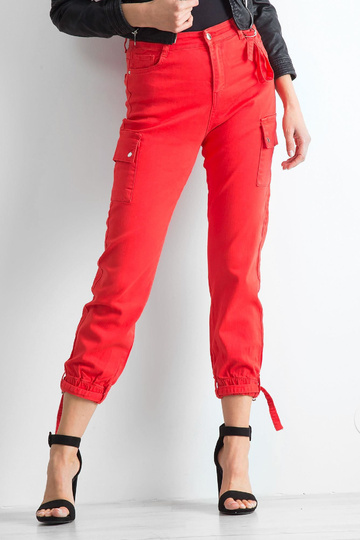 Punased vintage püksid