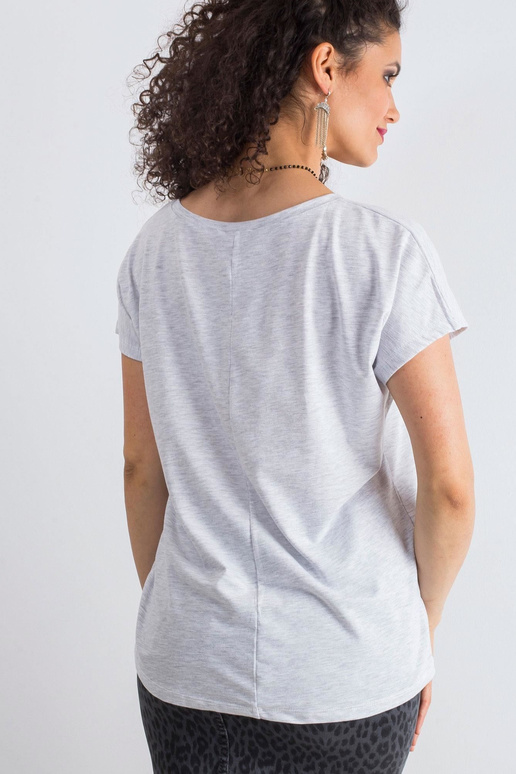 Helehall melanž Emory t-särk