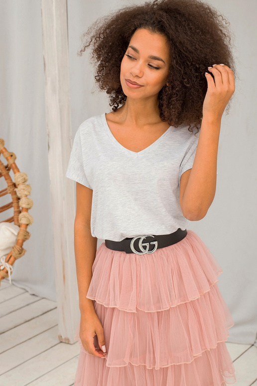 Helehall melanž Emory t-särk