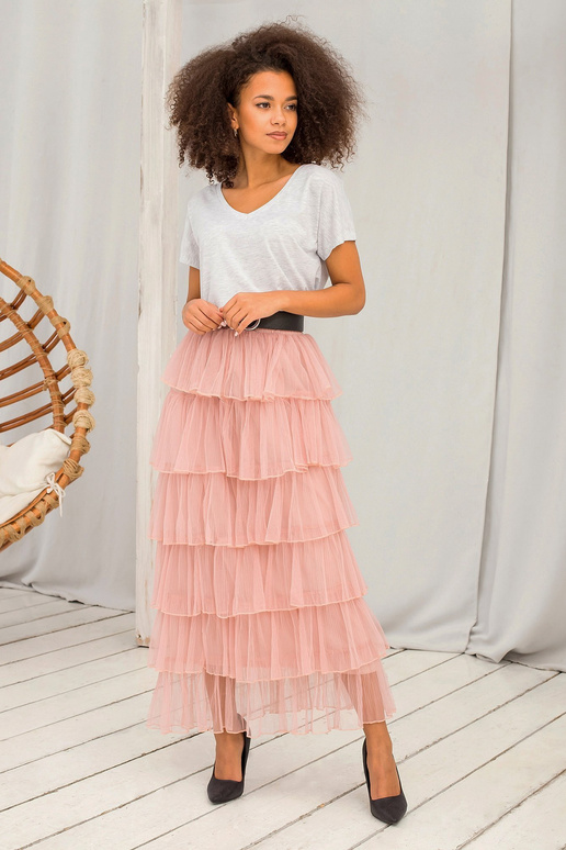 Helehall melanž Emory t-särk