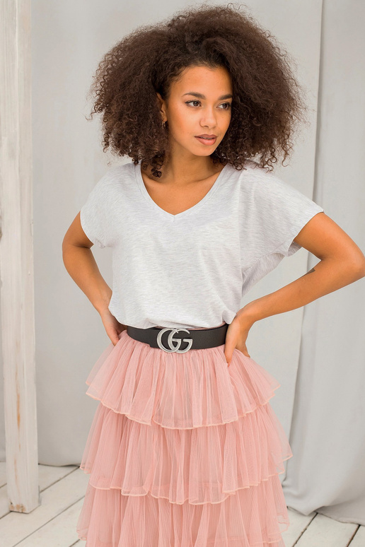 Helehall melanž Emory t-särk