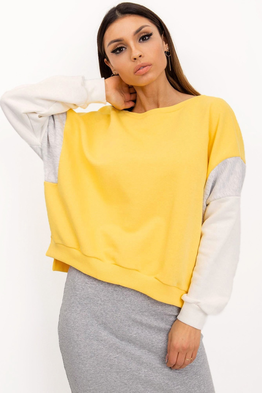 RUE PARIS Kollane Mona dressipluus