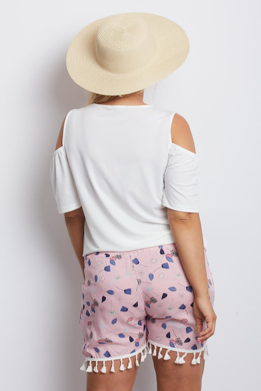 Roosad plusssuuruses lühikesed püksid