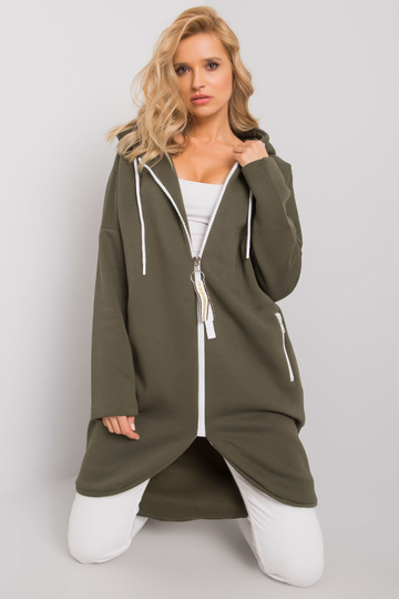 Khaki värvi dressipluus