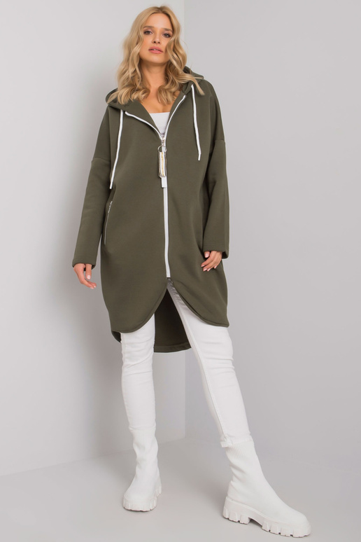 Khaki värvi dressipluus