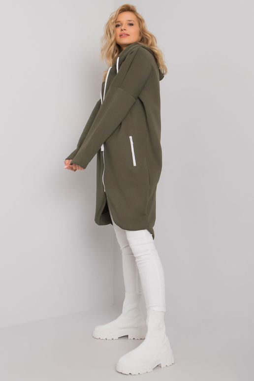 Khaki värvi dressipluus