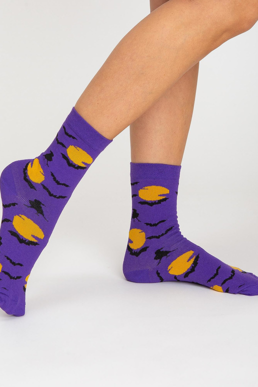 Värviline puuvillaste sokkide komplekt