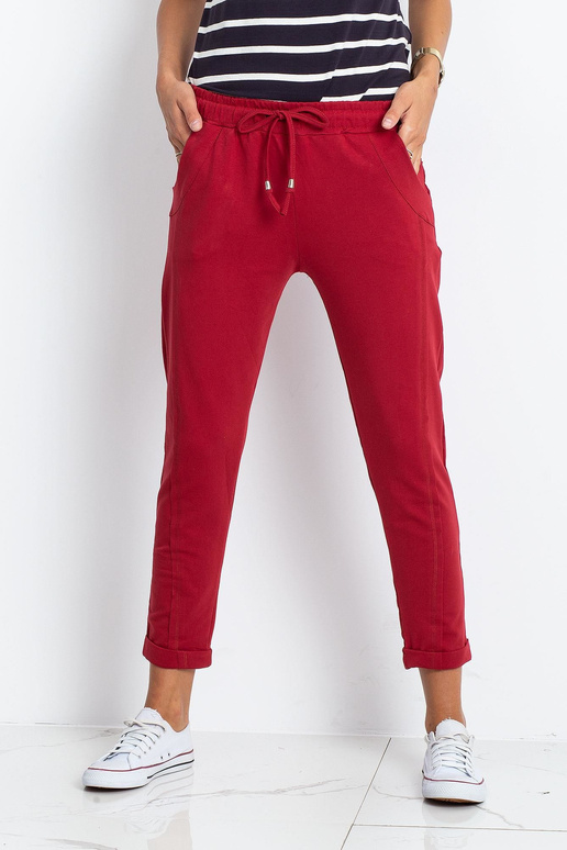 Burgundia püksid Ligipääsetav